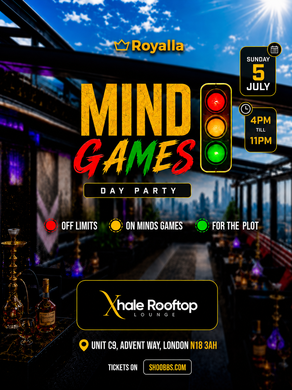 ROYALLA presents "MIND GAMES" Rooftop Day Party