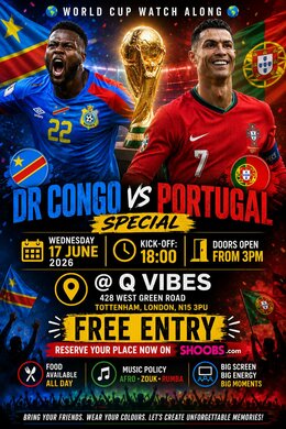 Portugal vs DR Congo FIFA World Cup 2026