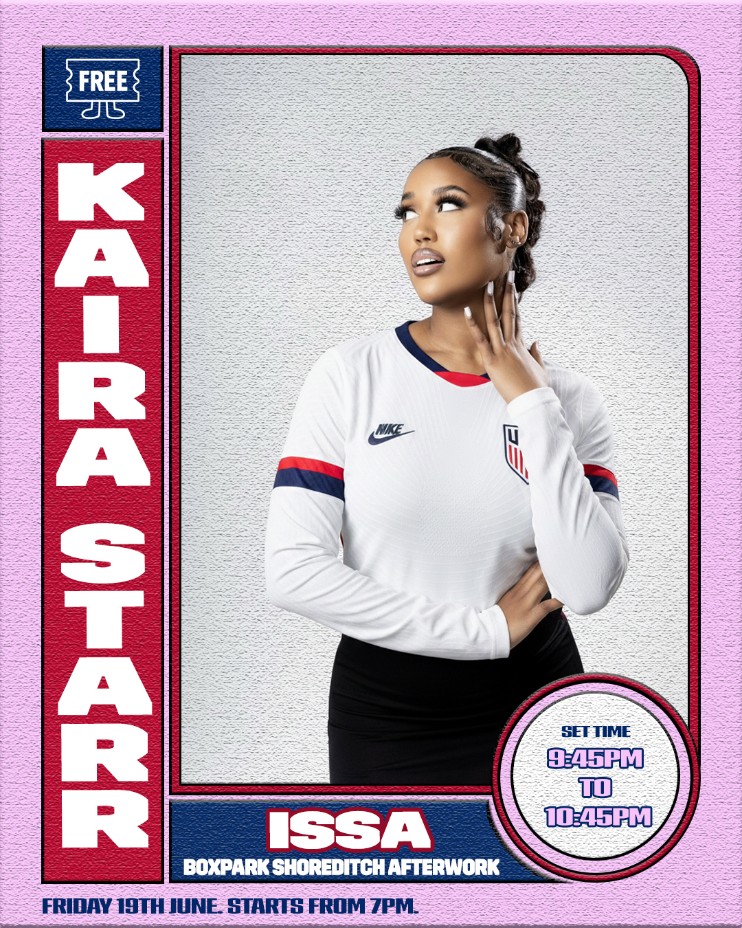 ISSA: FRIDAY AFTERWORK - KAIRA STARR  