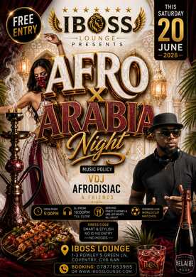 iBOSS AFRO x ARABIA NIGHT