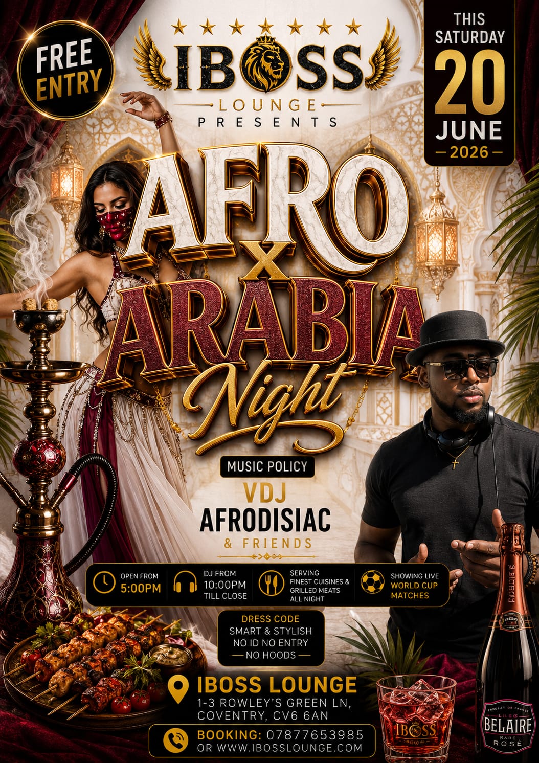 iBOSS AFRO x ARABIA NIGHT