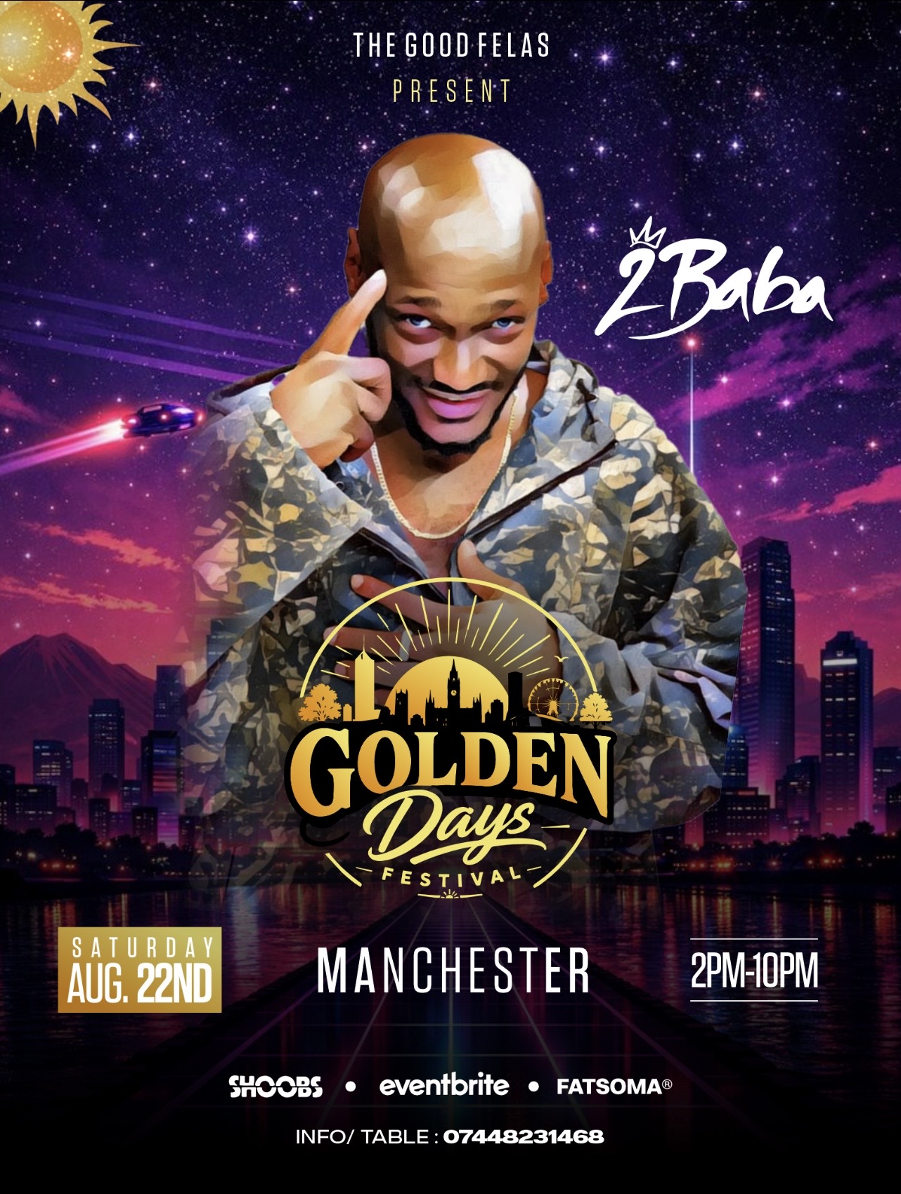 2BABA Golden Days Festival Manchester