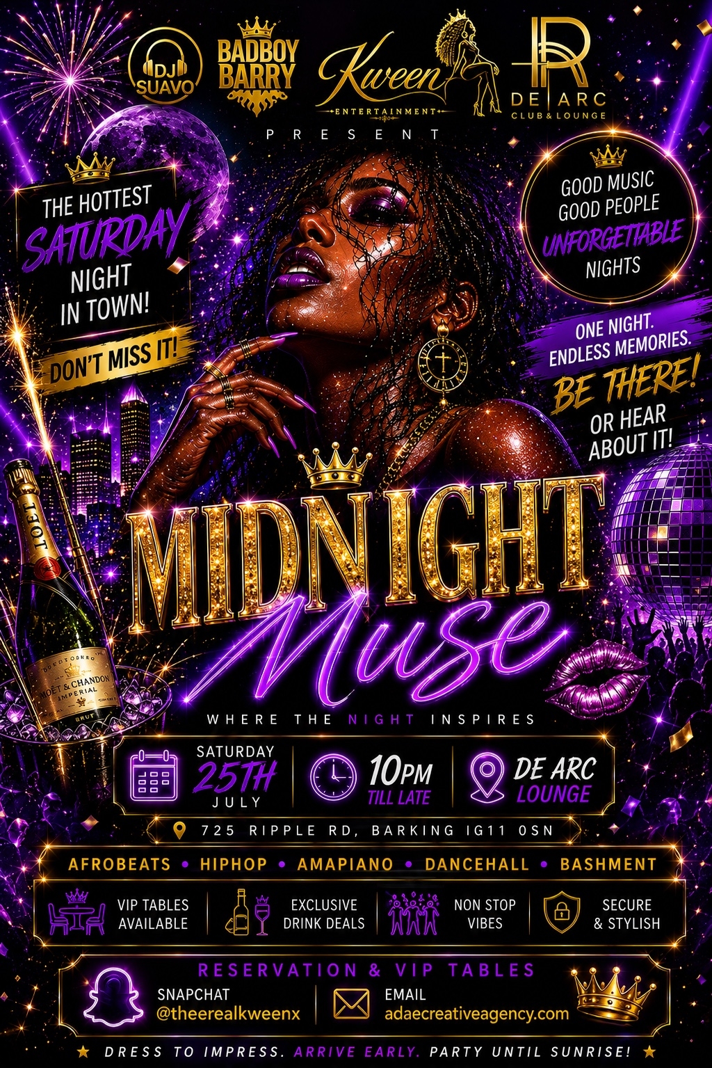 🌙✨ MIDNIGHT MUSE with Thee Real Kween & Friends ✨🌙