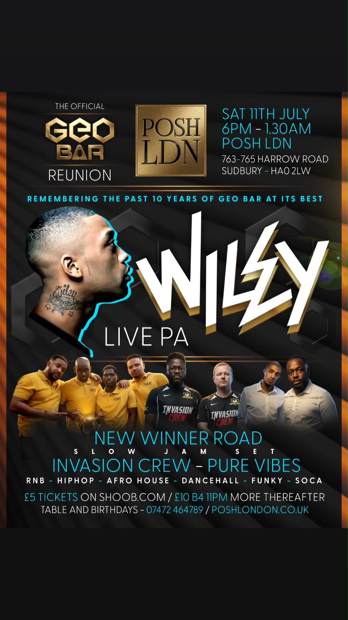 GEO BAR REUNION  IT’S OFFICIAL