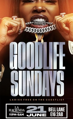 GOOD LIFE SUNDAY AT  LA HACIENDA 21ST OF JUNE 