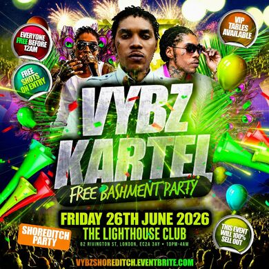 Vybz Kartel - Free Bashment Party - Everyone Free Before 12AM