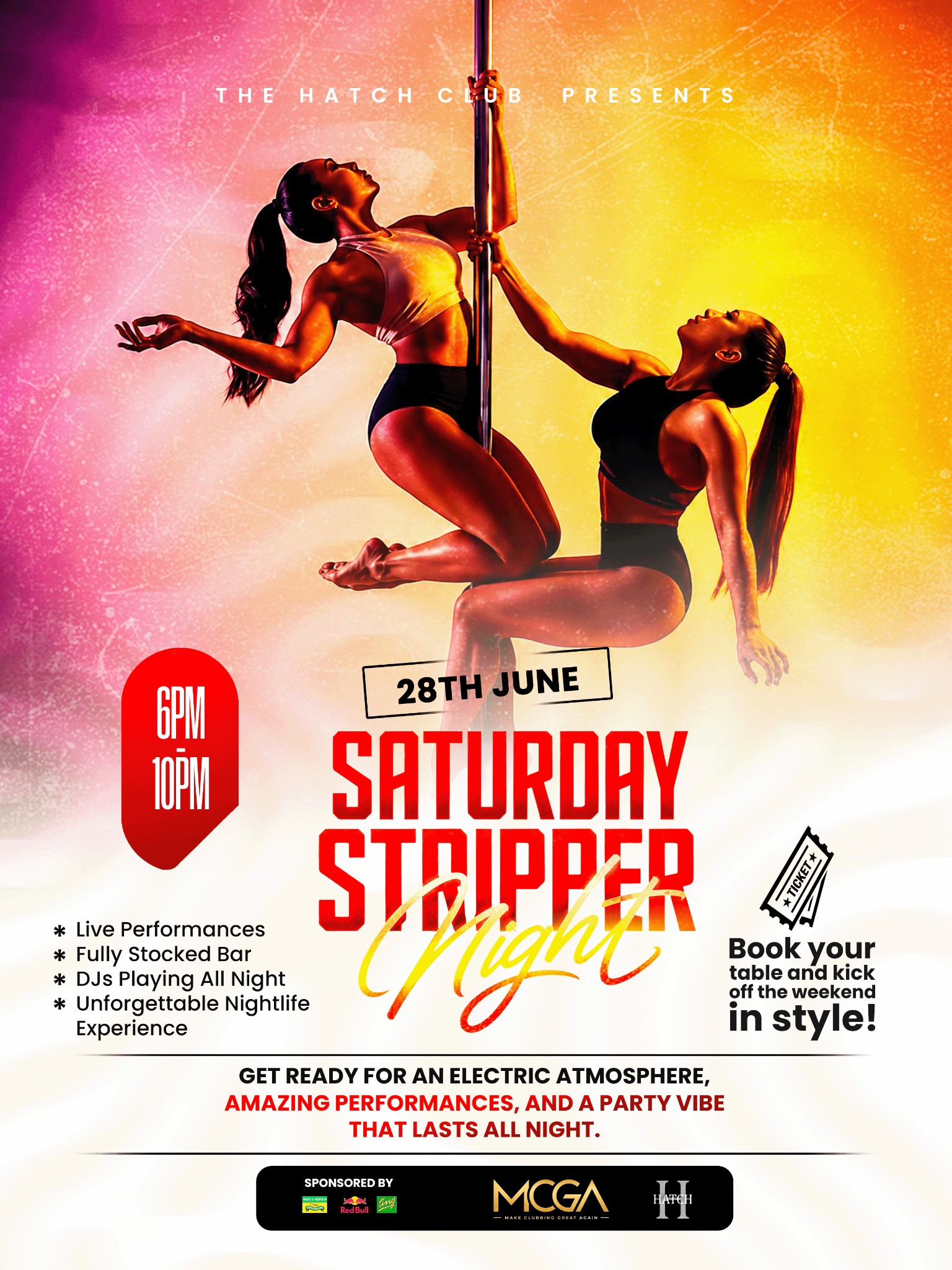 Saturday Stripper Event 