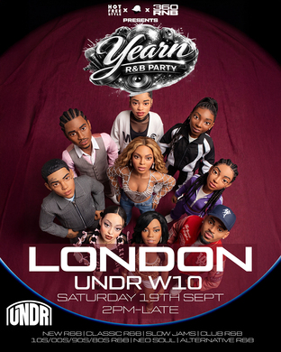 YEARN: LONDON R&B DAY PARTY