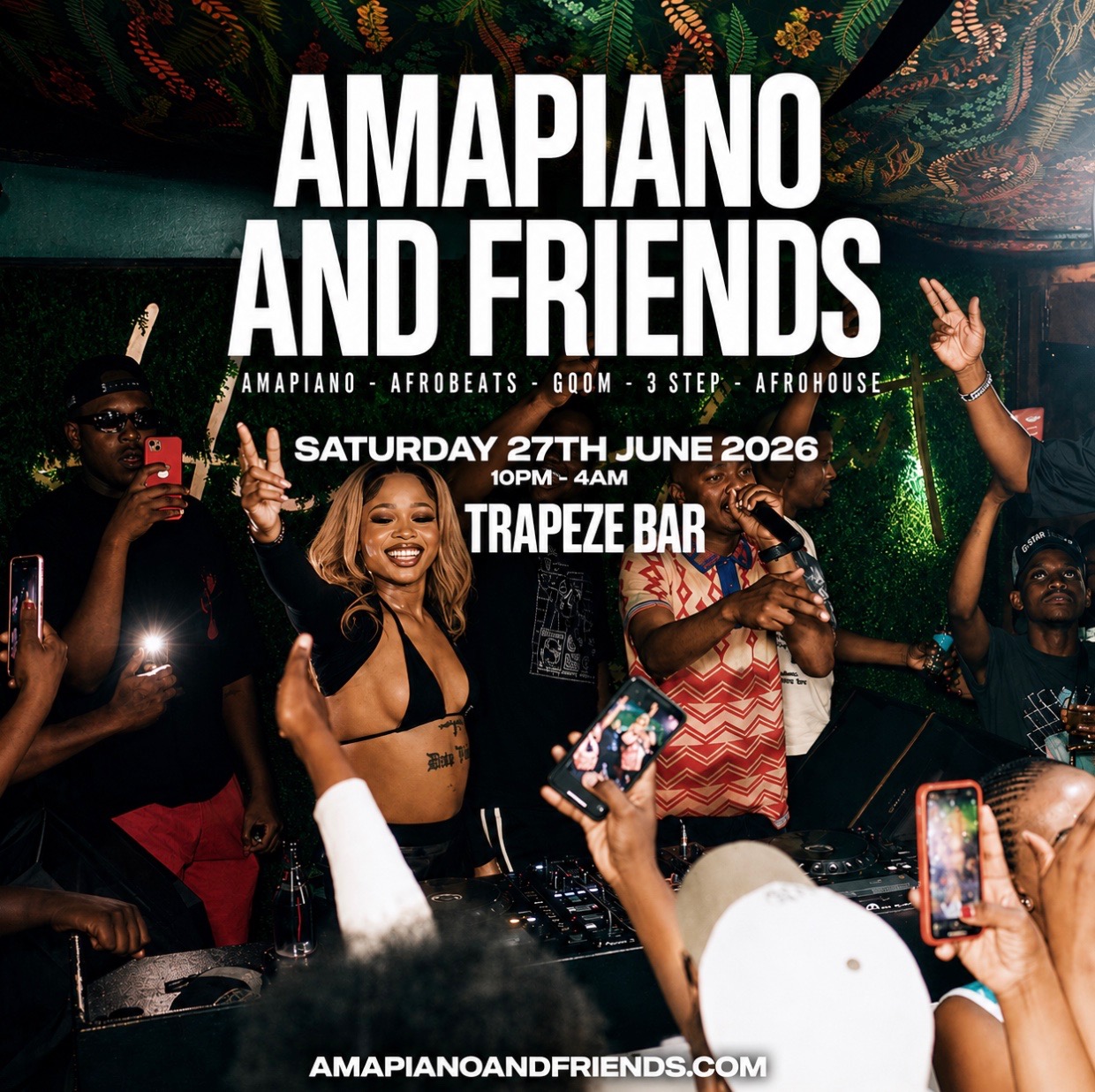 AMAPIANO & FRIENDS - Afrobeats, Amapiano & Bashment in Shoreditch