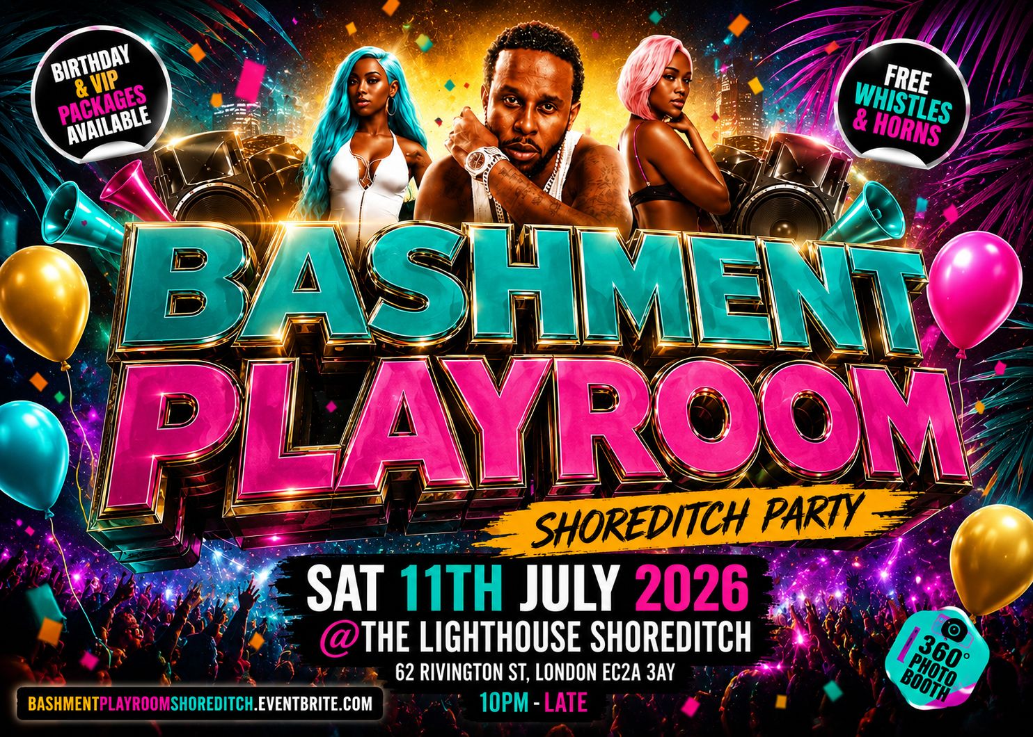 Bashment Playroom - Shoreditch Party