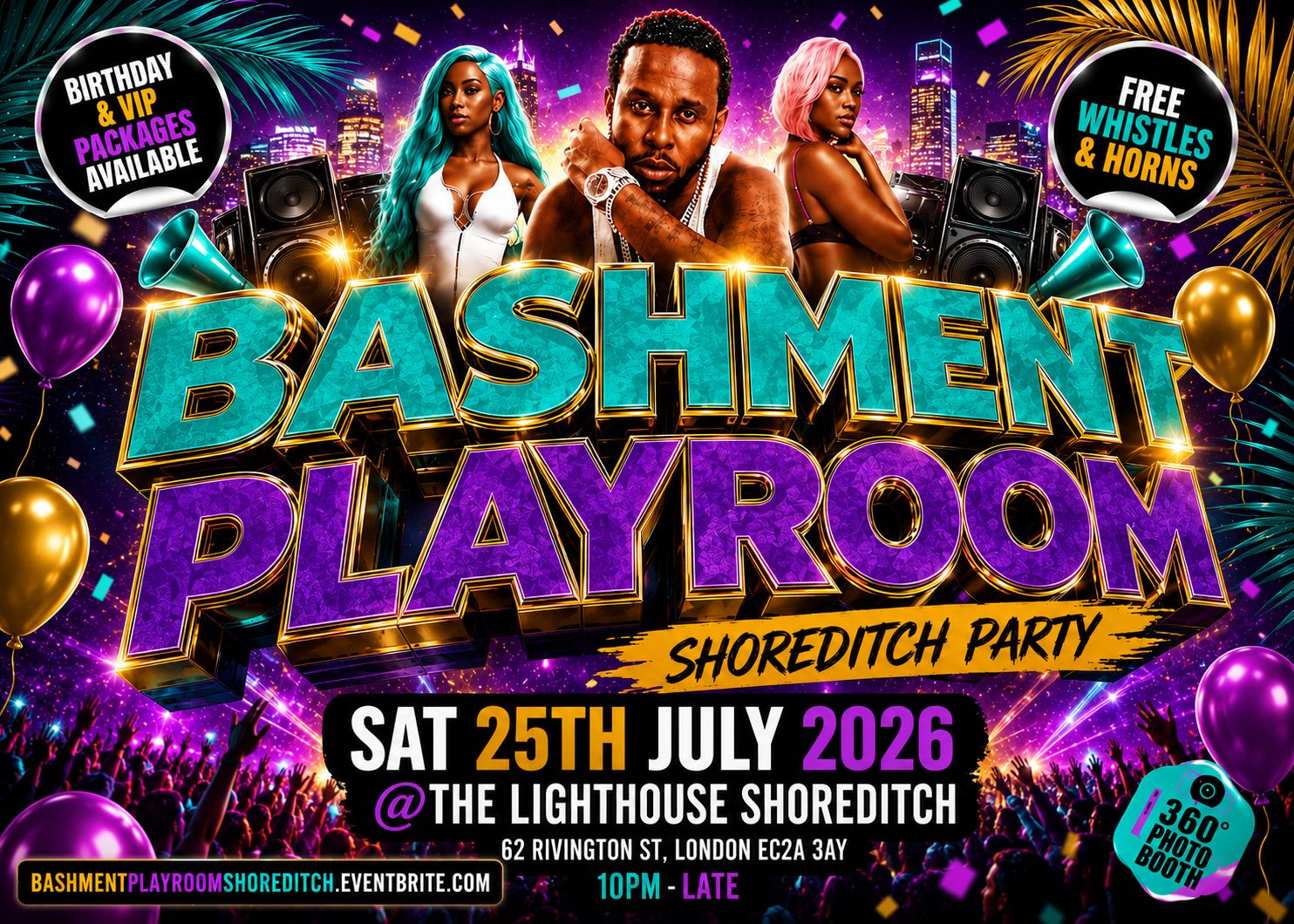 Bashment Playroom - Shoreditch Party