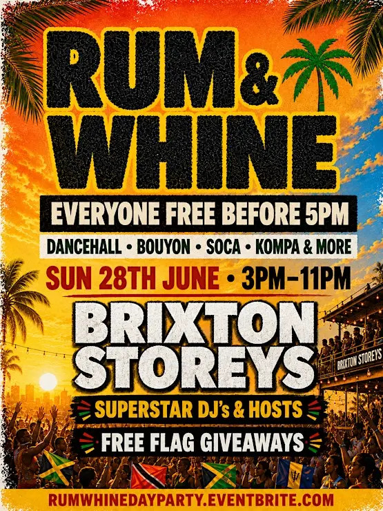 RUM & WHINE DAY PARTY | FREE BEFORE 5PM | SOCA DANCEHALL BOUYON & KOMPA