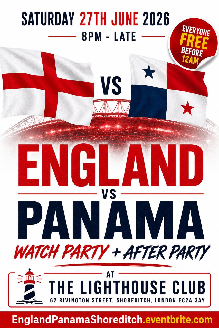 England VS Panama - Watch Party + After Party