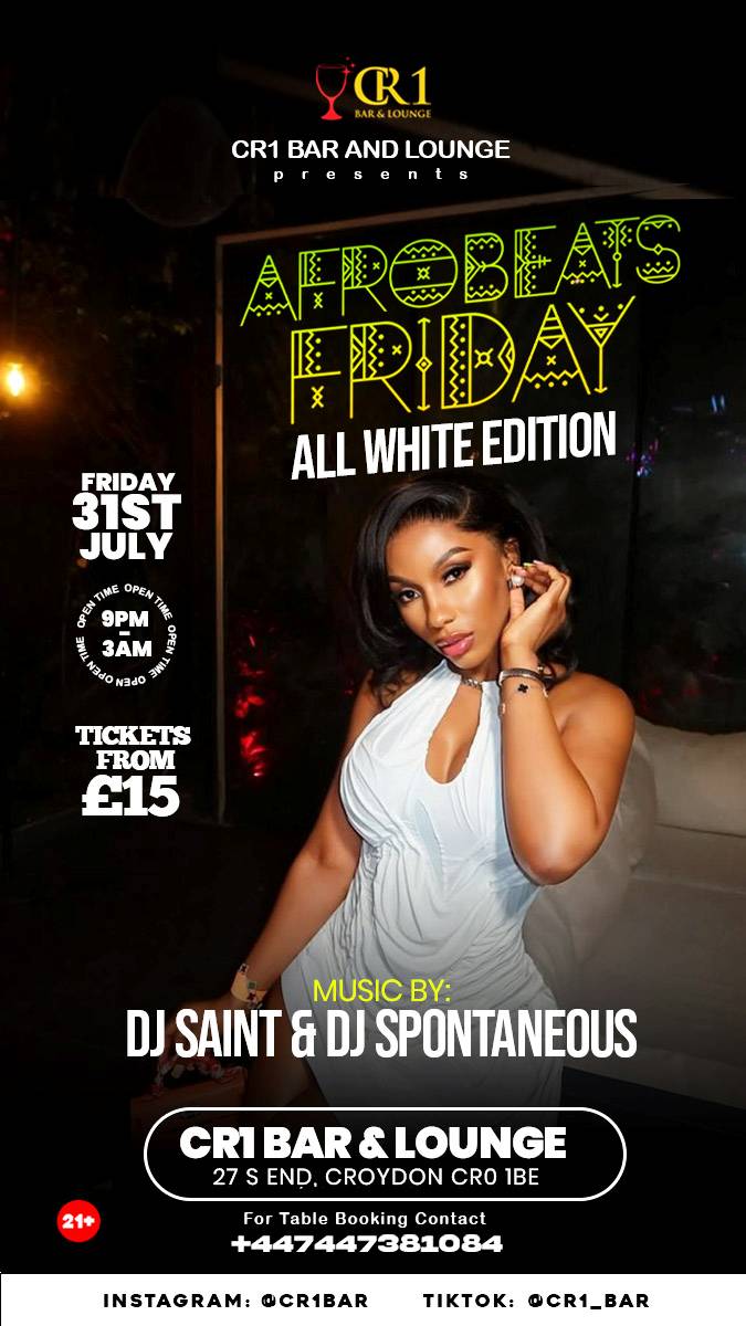 Afrobeats Friday: All White Edition