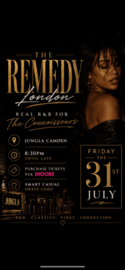 Remedy London - R&B and Slow Jams Experience 
