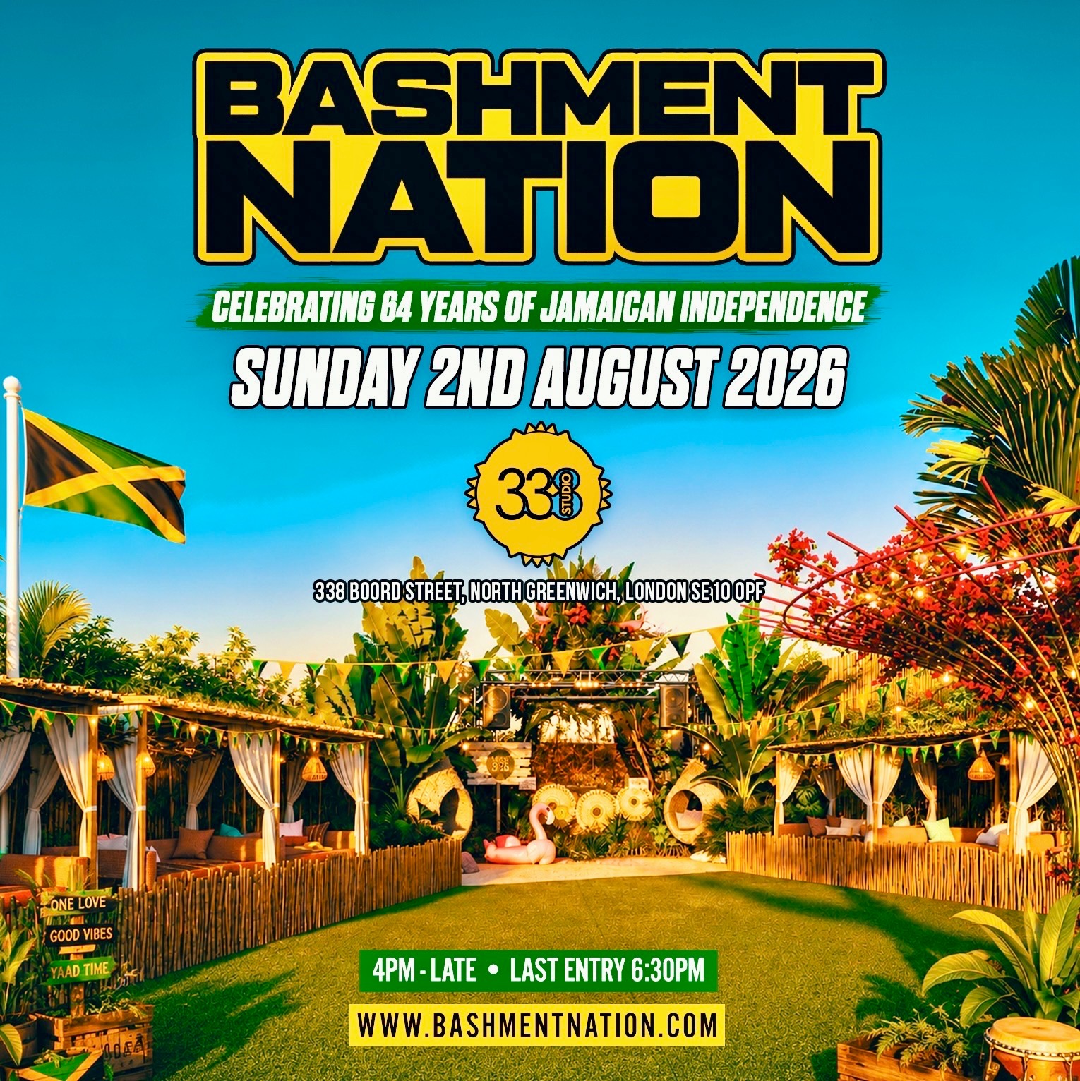 BASHMENT NATION - The Biggest JA Independence Day Festival