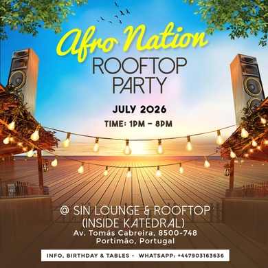Afro Nation Day 1 Brunch & Rooftop Party 