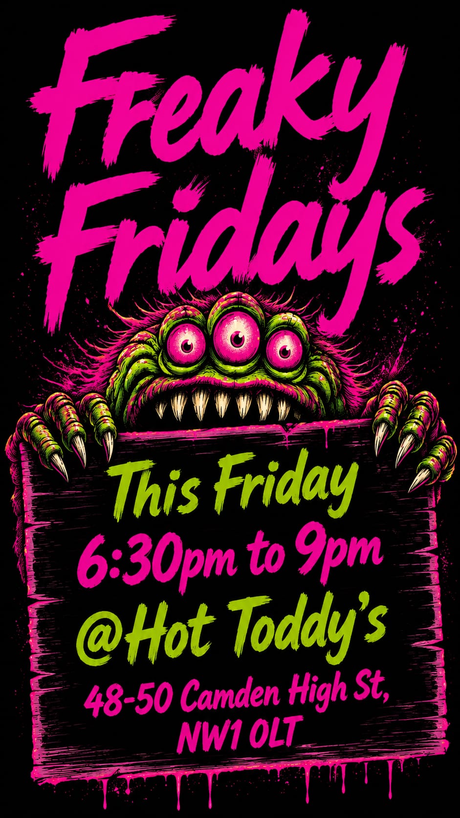 Freaky Friday's Comedy July 3rd