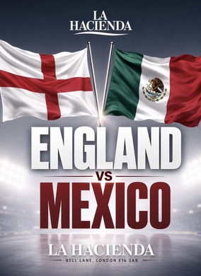 ENGLAND 🏴󠁧󠁢󠁥󠁮󠁧󠁿 VS MEXICO 🇲🇽 LIVE VIEWING PARTY @ LA LOUNGE