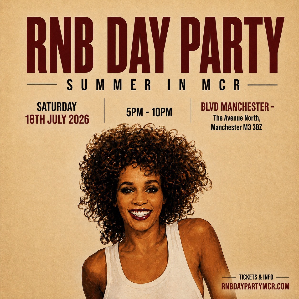 RNB DAY PARTY - Manchester's Biggest RnB Summer Party