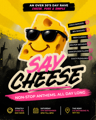 SAY CHEESE: An afternoon of pure Anthem Energy, Strictly for Grown Ups