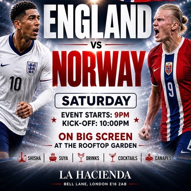England vs Norway : World Cup Watch + After Party