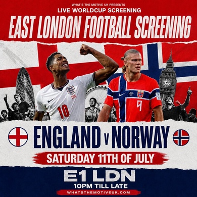ENGLAND vs NORWAY: LIVE WORLD CUP SCREENING