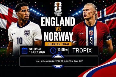 England vs Norway : World Cup Watch + After Party 