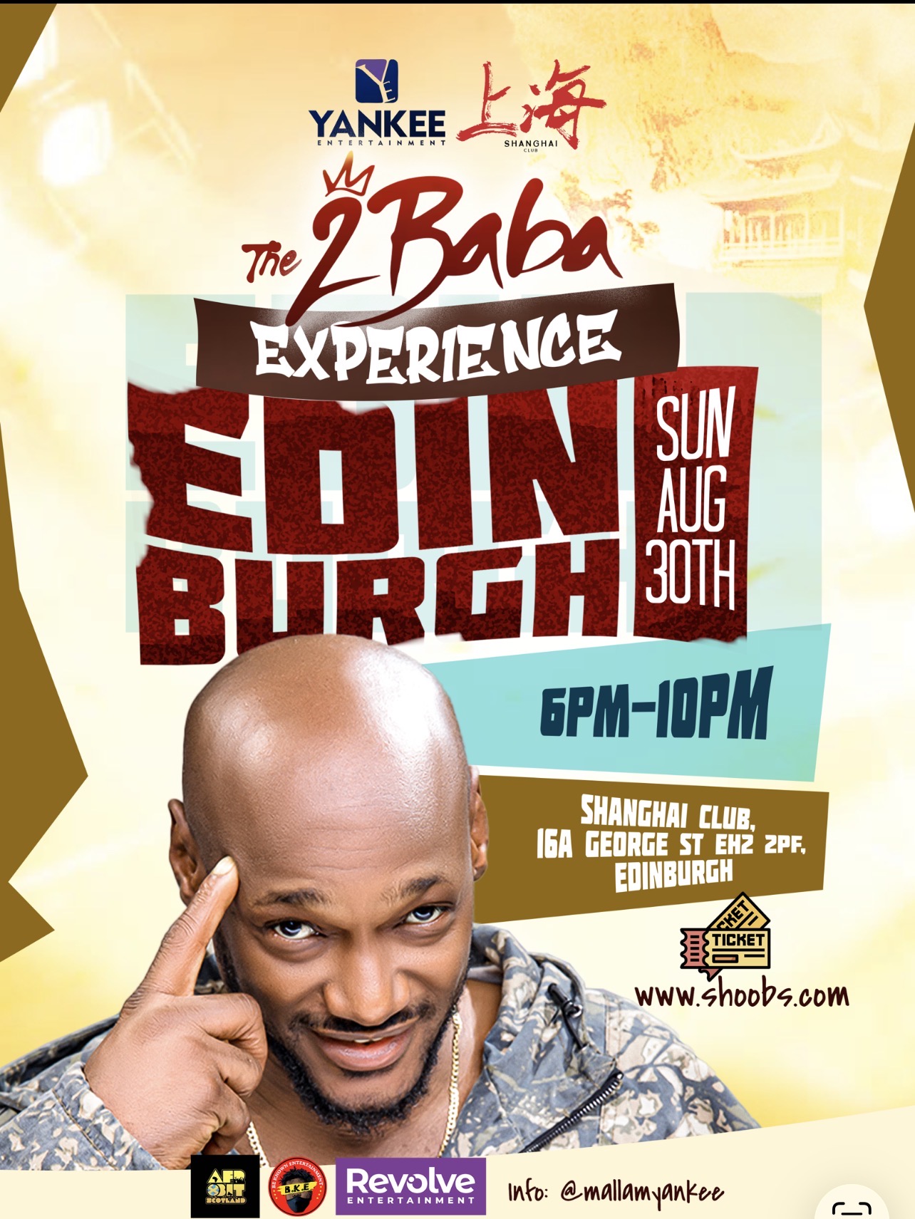 The 2BABA Experience EDINBURGH