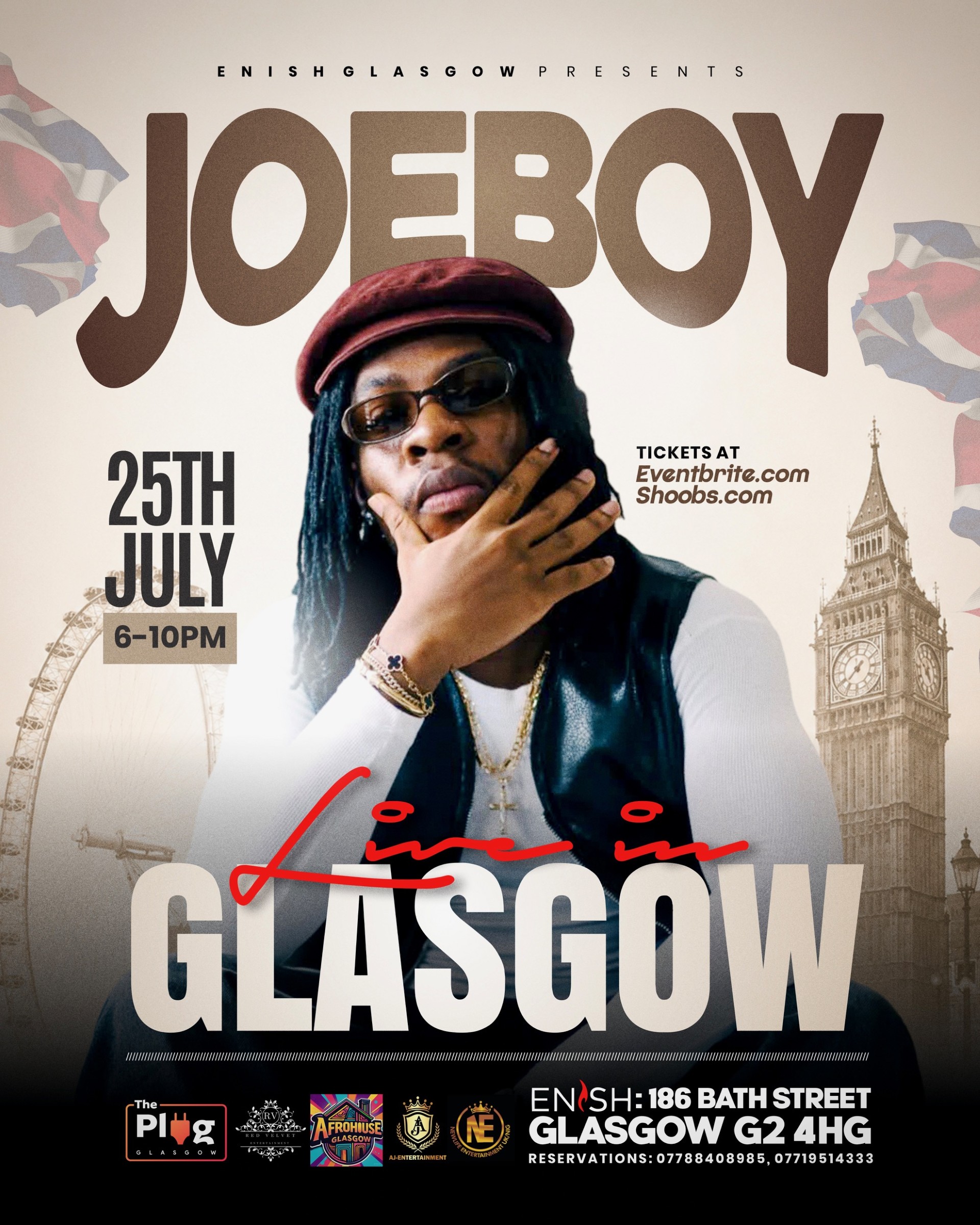 JOEBOY LIVE IN GLASGOW