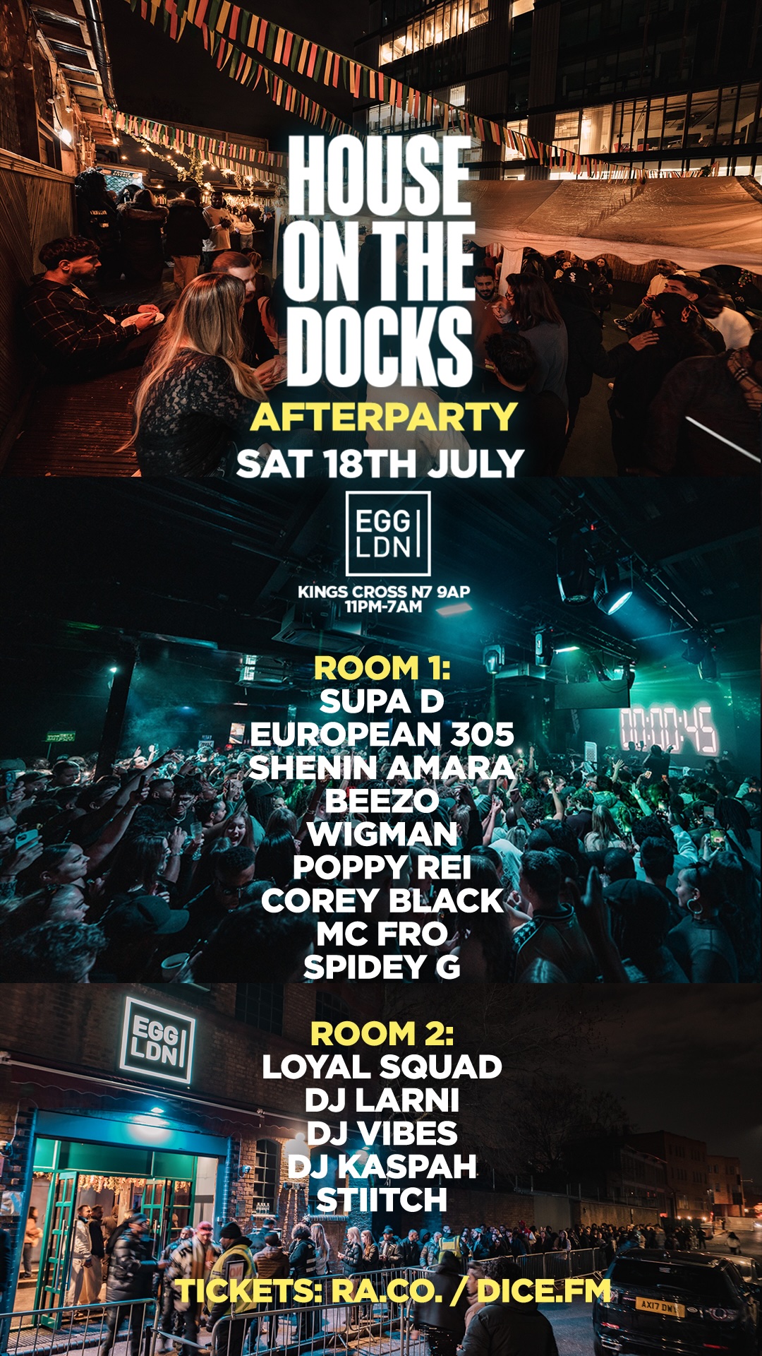 House on the Docks Festival Afterparty: Supa D, Larni, Loyal Squad
