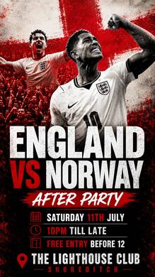 England VS Norway - After Party