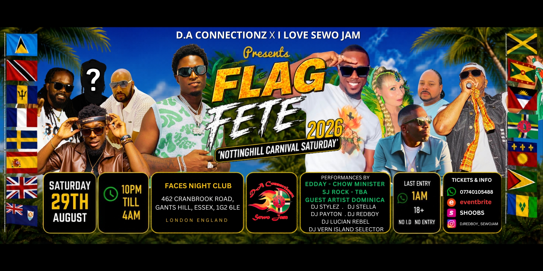 Flag Fete London Notting Hill Carnival 2026