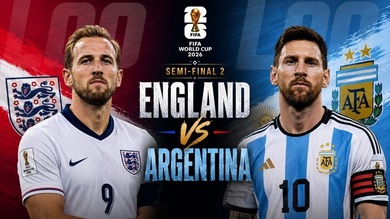 England vs Argentina : World Cup Watch Party