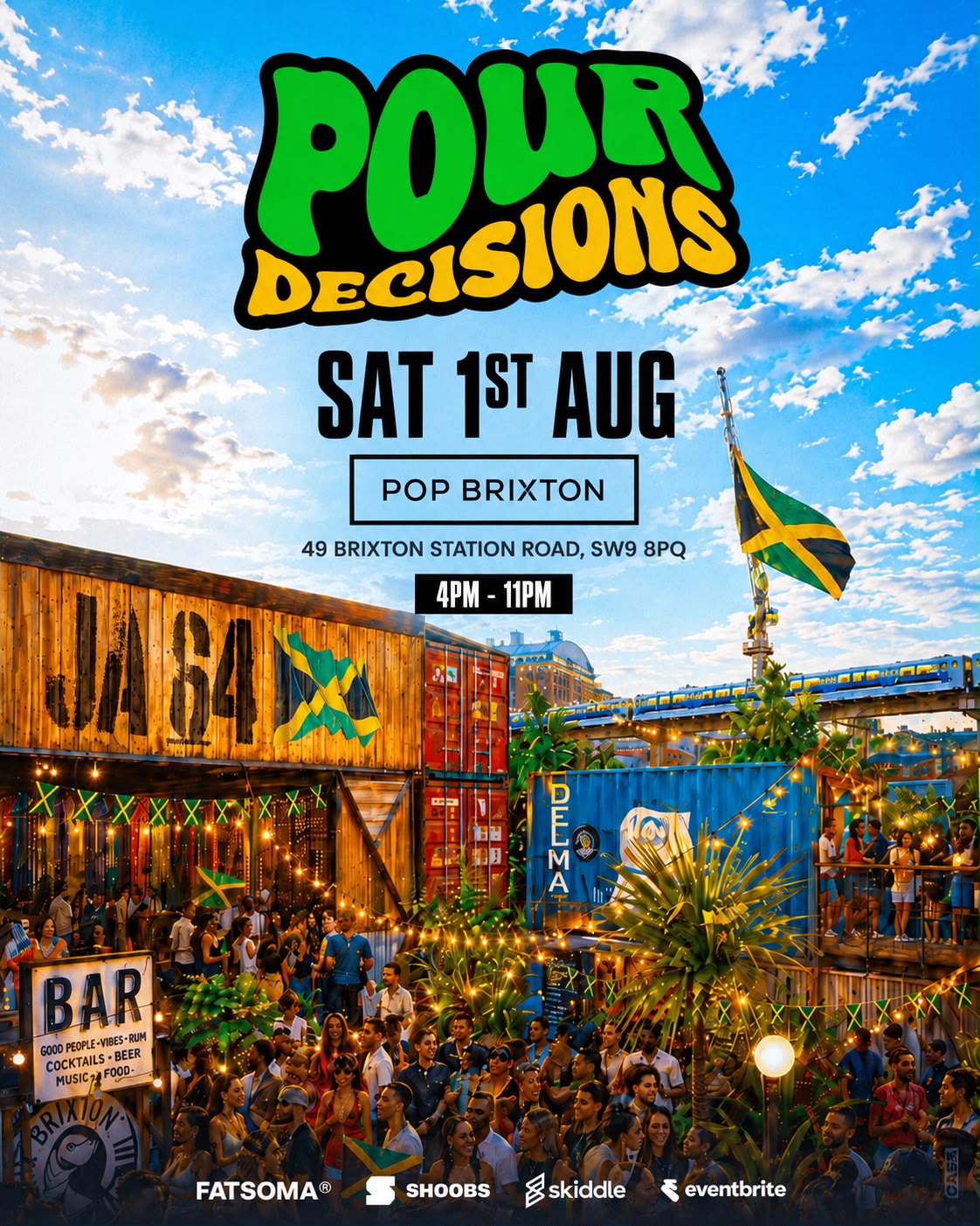 POUR DECISIONS - Free Day Party