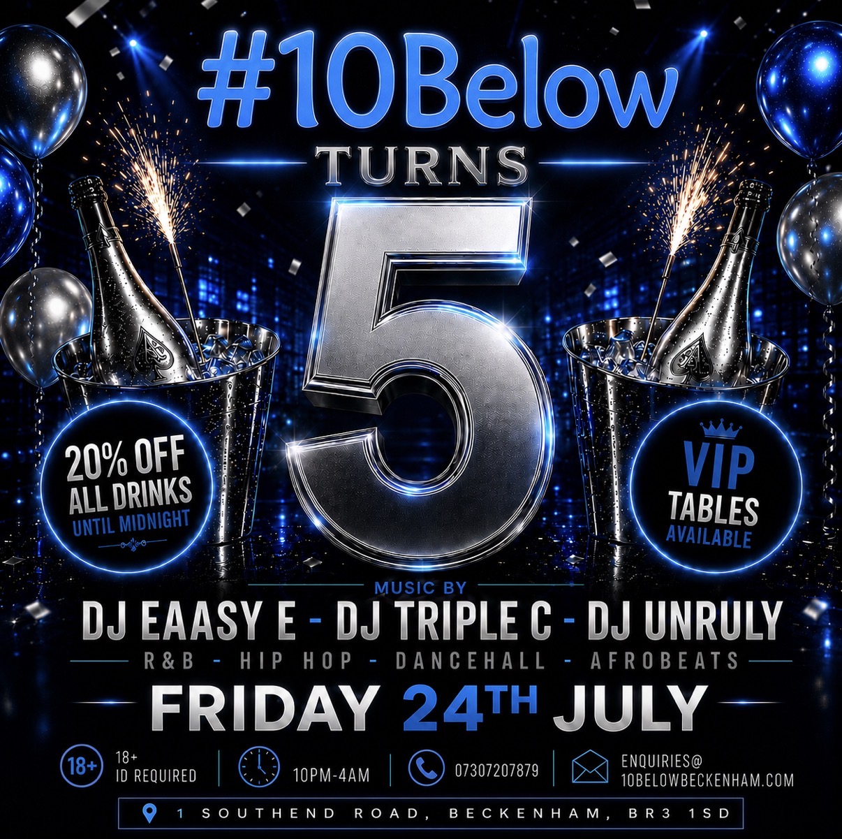 #10Below Turns 5