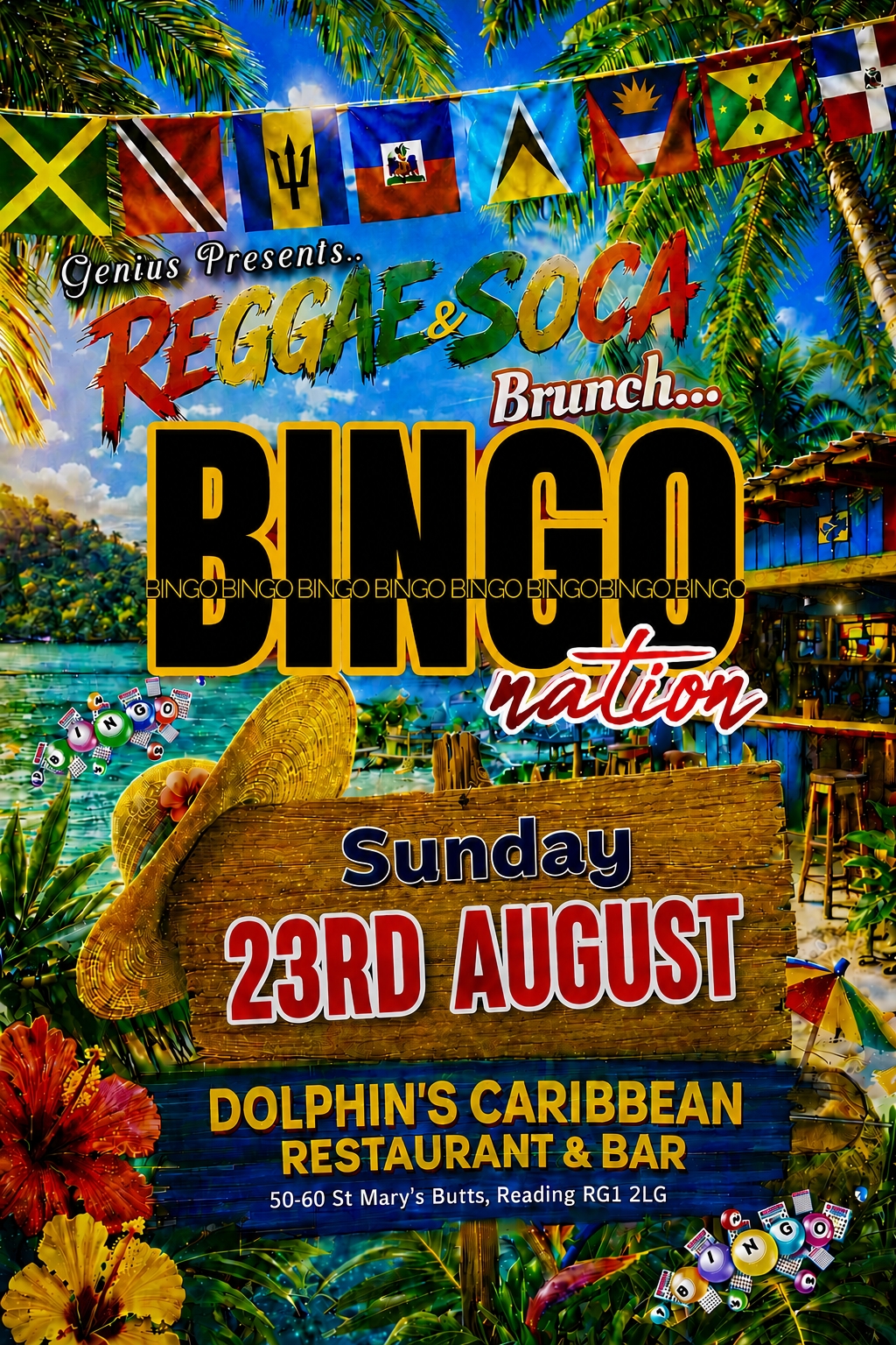 Reggae & Soca Bingo Brunch