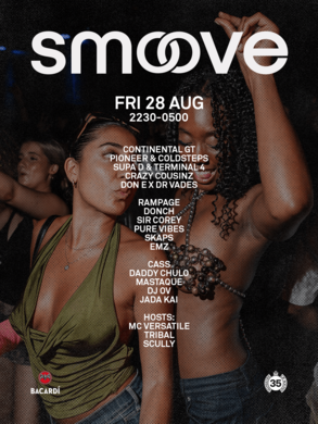 SMOOVE - Ministry of Sound London | August 28th 
