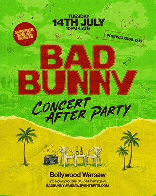 BAD BUNNY AFTER PARTY - WARSAW