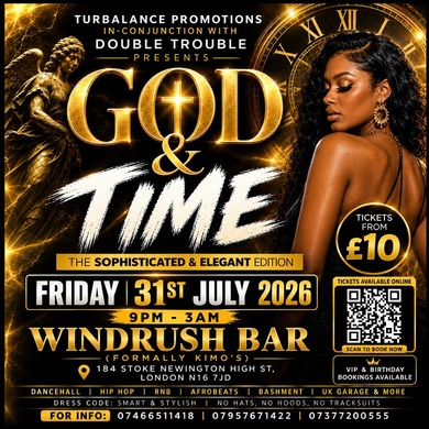 GOD & TIME – The Sophisticated & Elegant Edition - London's Finest