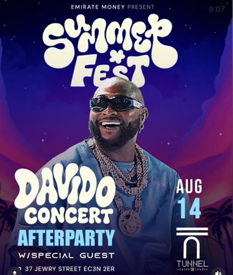 Summer Fest: Davido Concert Official Afterparty 
