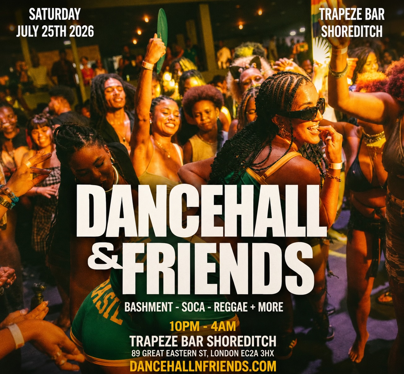 DANCEHALL & FRIENDS - Bashment, Soca, Reggae Party