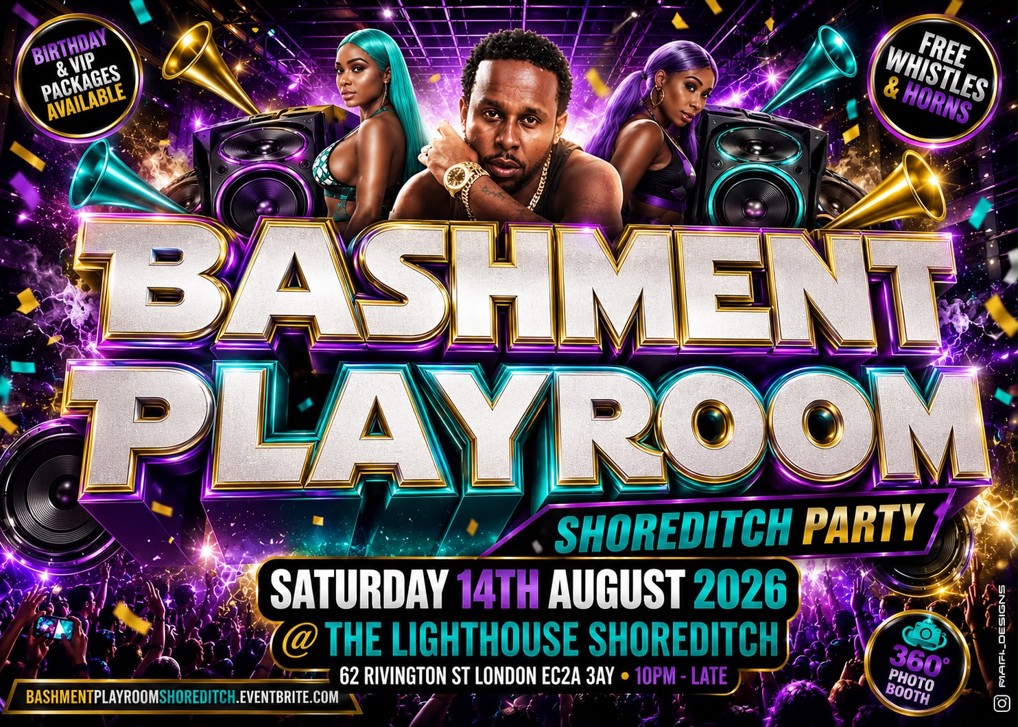 Bashment Playroom - Shoreditch Party