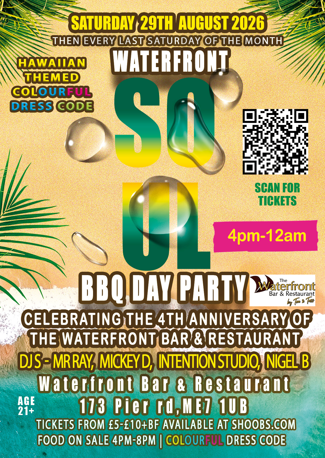 Waterfront Soul BBQ Day Party 2026