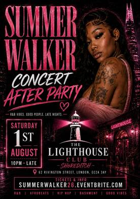 Summer Walker Concert After Party