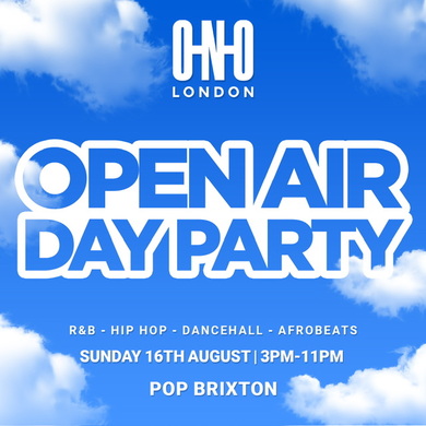 OPEN AIR DAY PARTY (£1 B4 4PM WITH A TICKET)