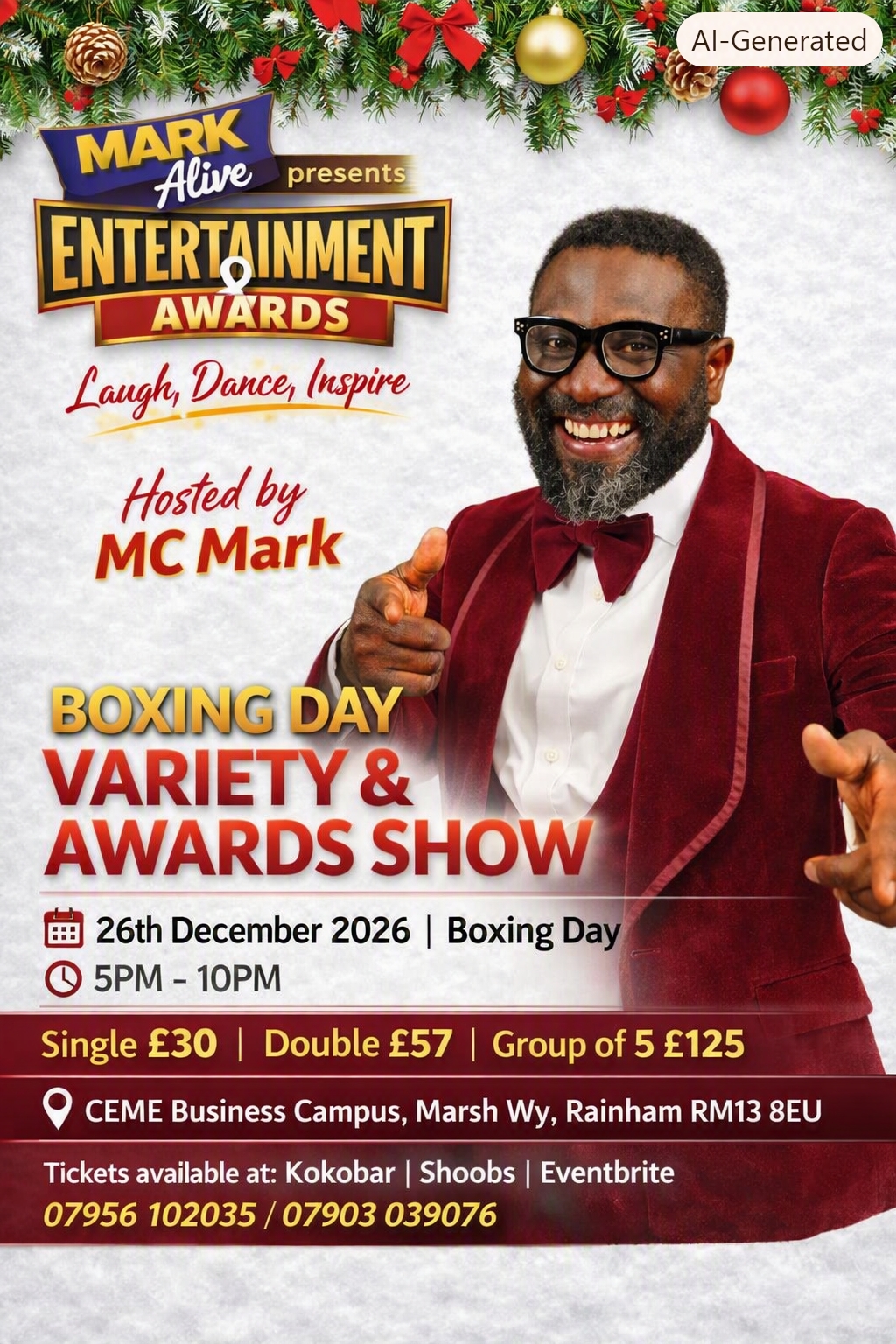 Boxing Day Variety Show & Awards 2026