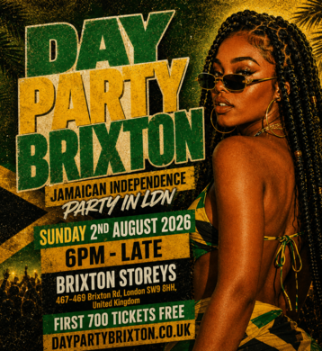 DAY PARTY BRIXTON - JAMAICA INDEPENDENCE ROOFTOP DAYPARTY