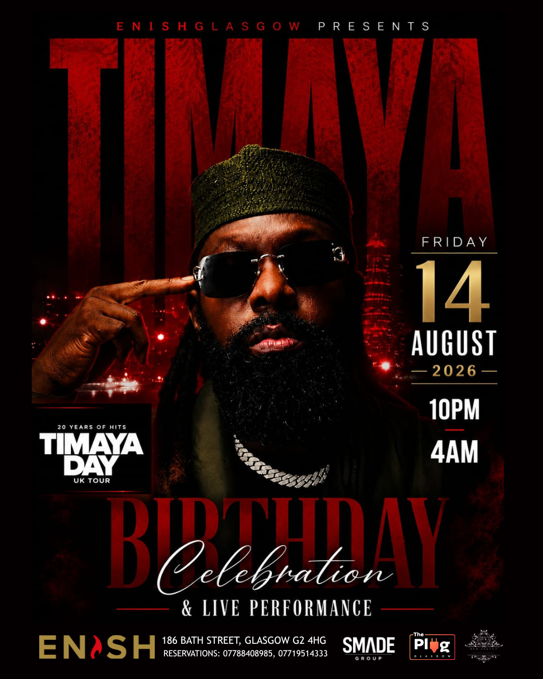 TIMAYA’S BIRTHDAY CELEBRATION AND LIVE PERFORMANCE