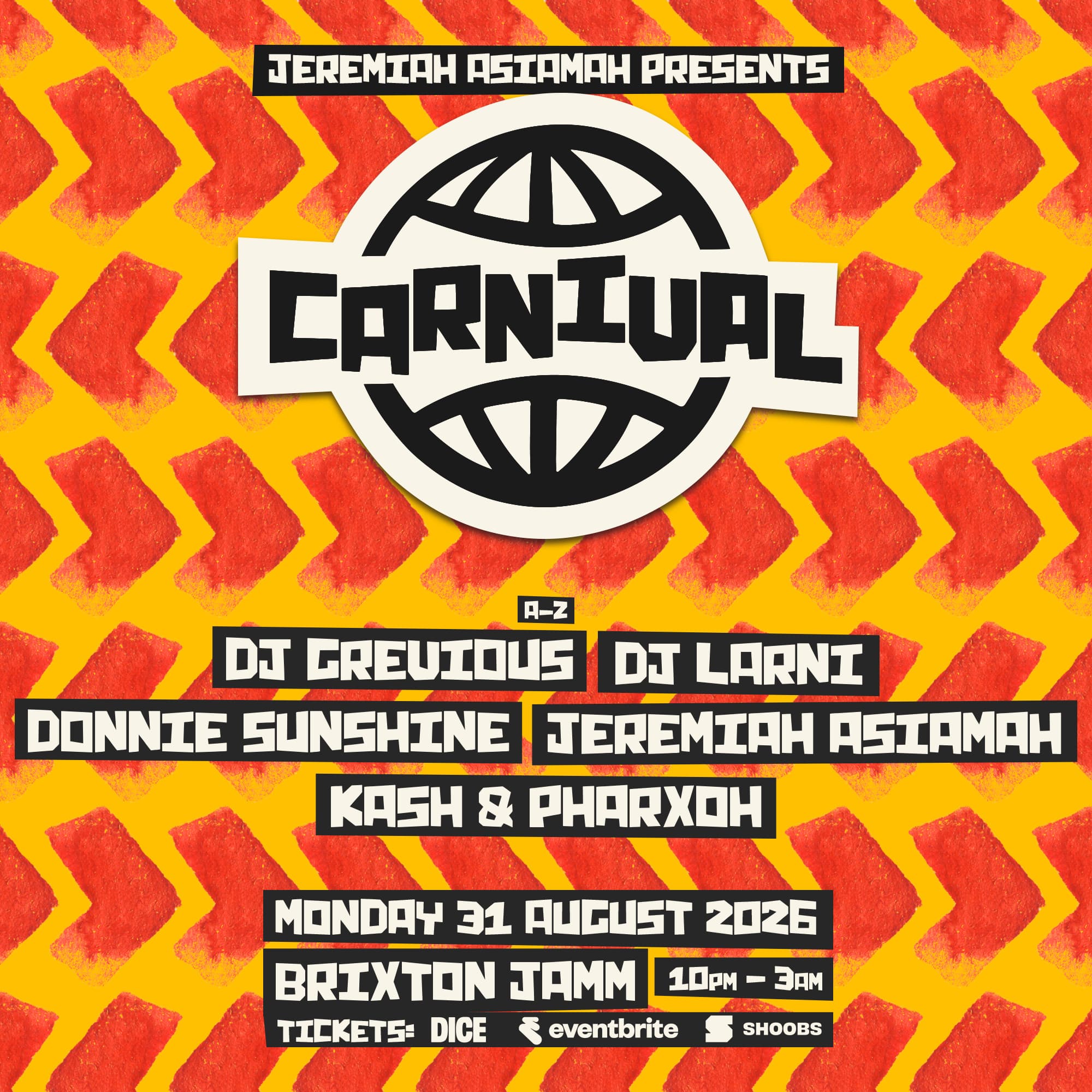 Jeremiah Asiamah presents: CARNIVAL